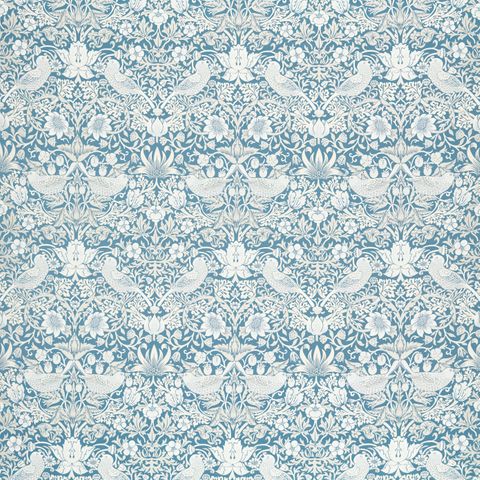 Strawberry Thief Jacquard Denim