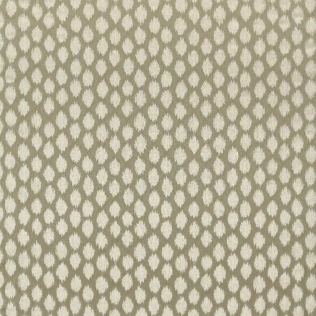 Zoffany Domino Velvets Ikat Spot Stone