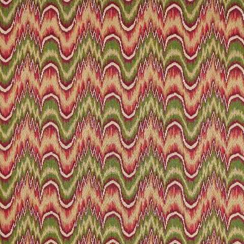 Kempshott Crimson/Evergreen Cushion