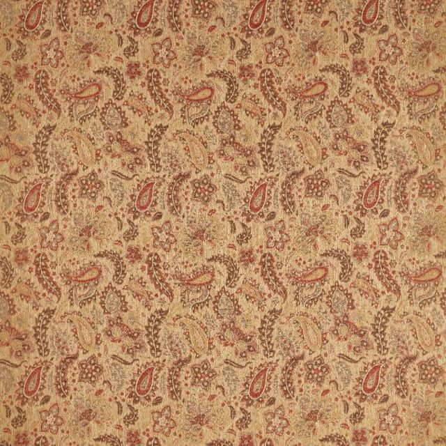 Zoffany Rare Textiles Caserta Paisley Antique Gold