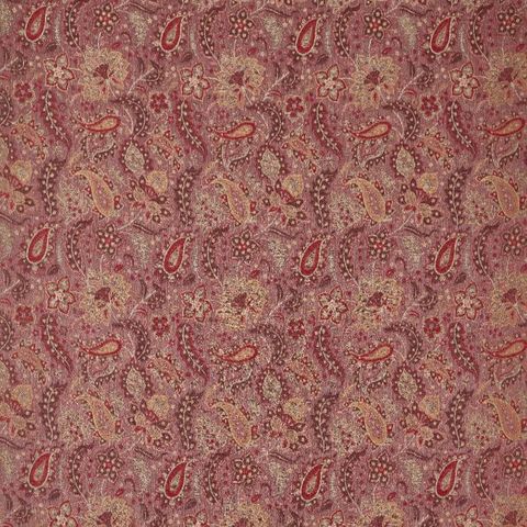 Caserta Paisley Pale Ruby Cushion