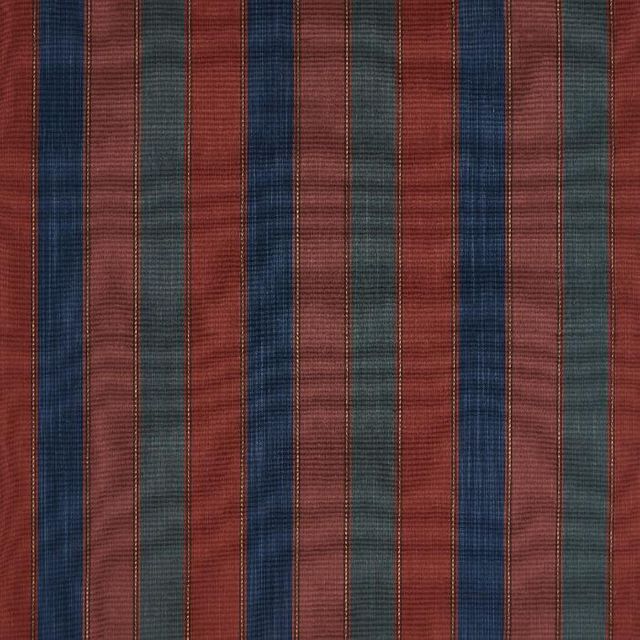 Zoffany Rare Textiles Anatolian Stripe Madder/Indigo
