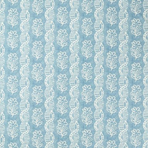 Dabu Stripe Wedgwood Blue