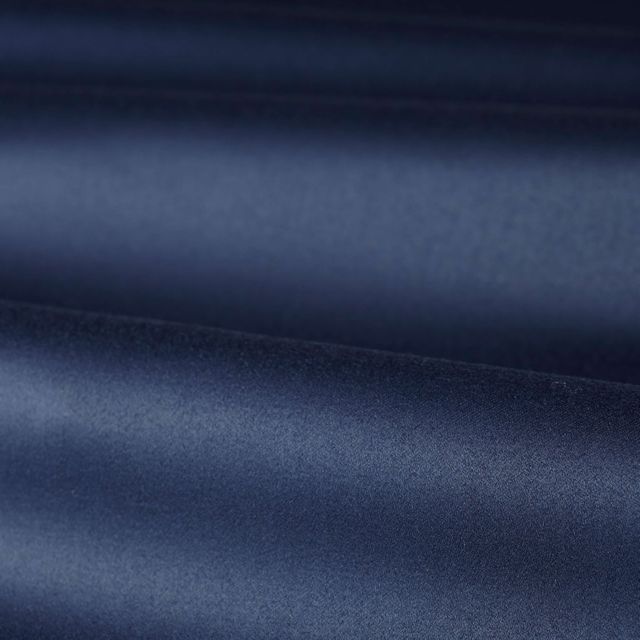 Zoffany Luxury Plains Zoffany Wool Satin Indigo