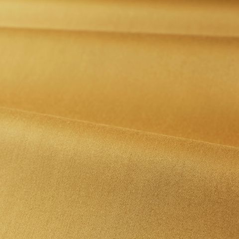 Zoffany Luxury Plains Zoffany Wool Satin Old Gold Bed Base Valance