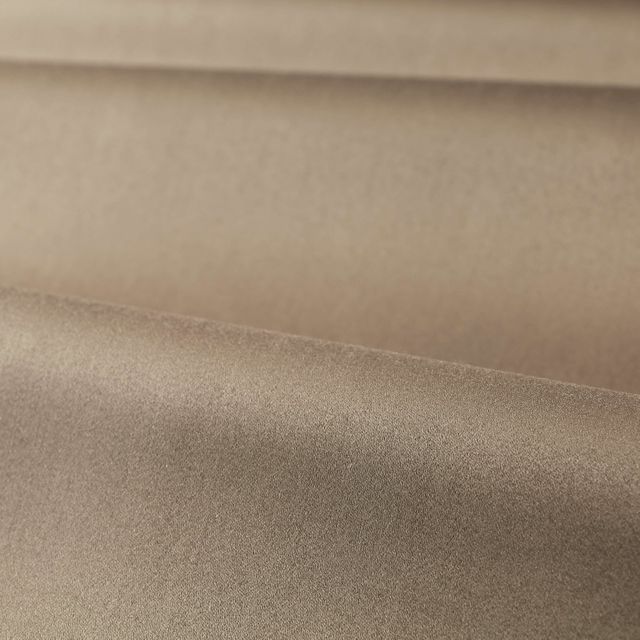 Zoffany Luxury Plains Zoffany Wool Satin Taupe Upholstery Fabric