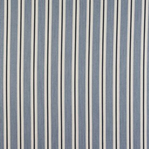 Arley Stripe Denim Upholstery Fabric