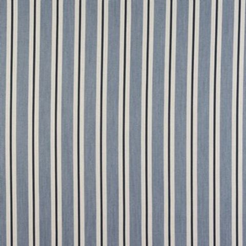 Arley Stripe Denim Upholstery Fabric