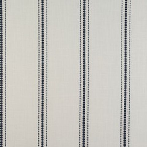 Bromley Stripe Denim Voile Fabric