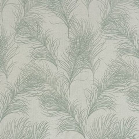 Feather Duck Egg Voile Fabric