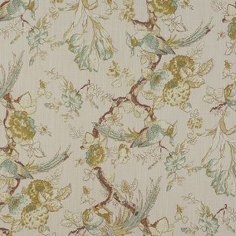 Renaissance Ochre Box Cushion