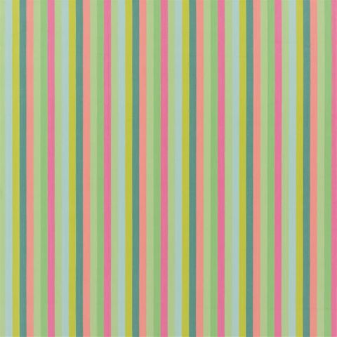 Cork Street Stripe Emerald Cushion