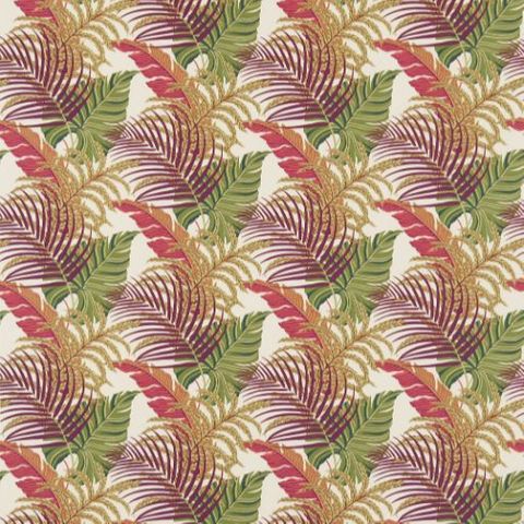 Curios Fabric Manila Mulberry/Sand