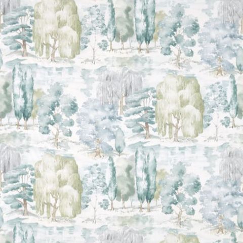 Curios Fabric Waterperry Mint