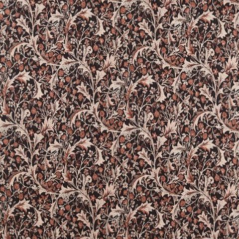 Clover & Vine Weave Russet Made To Measure Roman Blind