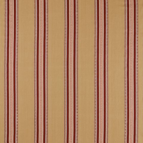 Pimlico Stripe Ochre/Crimson