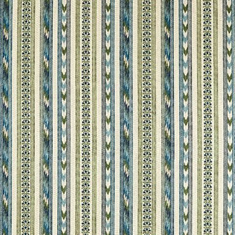Bloomsbury Stripe Woad/Thyme
