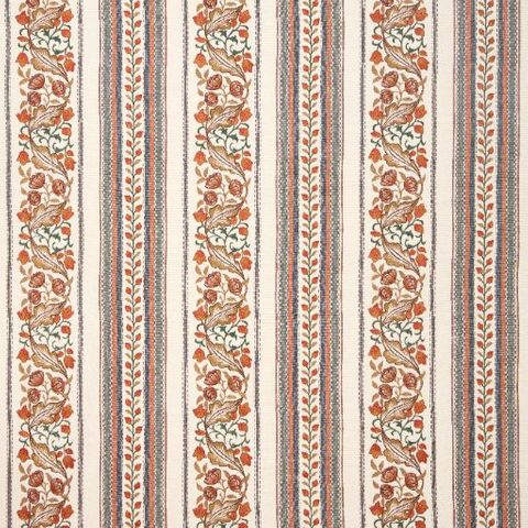 Bluebell & Peony Embroidery Russet/Forest