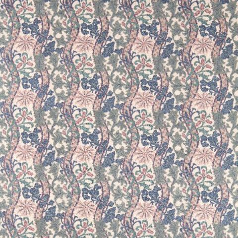 Cornflower Embroidery Indigo/Plum