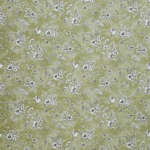 Finch Toile Willow Upholstery Fabric
