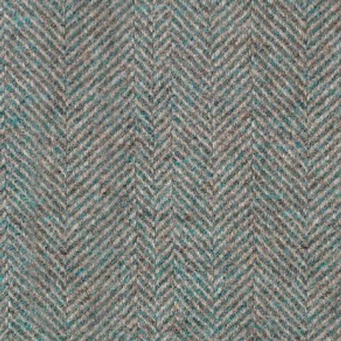 Glen Clova Teal Upholstery Fabric