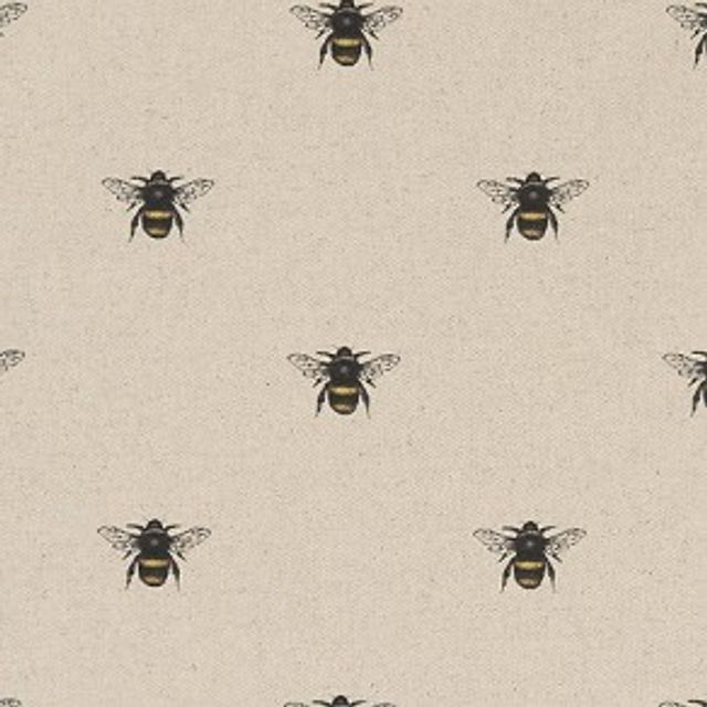 Clarke and Clarke Heaton Abeja Linen