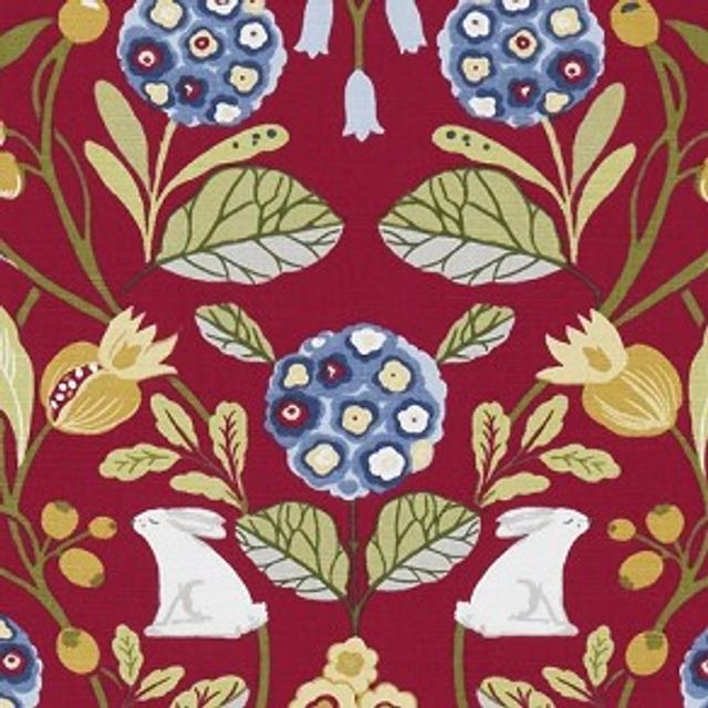Forester Rouge Upholstery Fabric