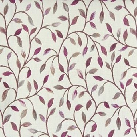 Cervino Plum Voile Fabric