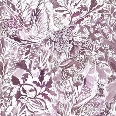 Rothesay Damson Voile Fabric