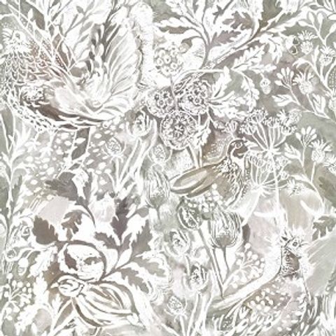 Rothesay Nut Voile Fabric