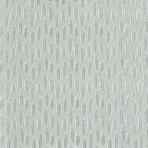 Quill Silver Voile Fabric