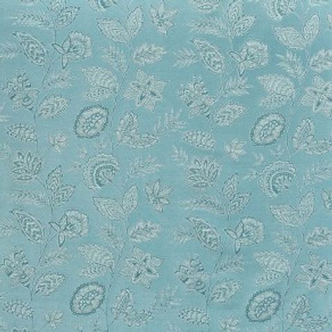 Rhapsody Teal Voile Fabric