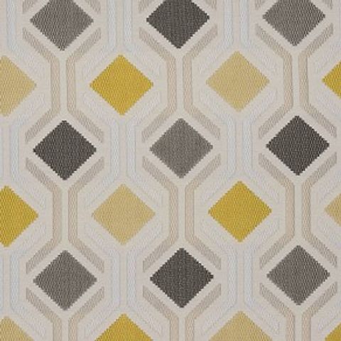 Mosaic Ochre Upholstery Fabric