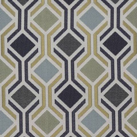 Mosaic Olive Upholstery Fabric