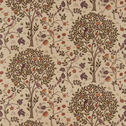 Kelmscott Tree Mulberry/Russet Upholstery Fabric