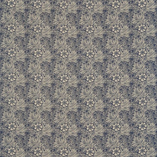 William Morris Archive Prints Marigold Indigo/Linen WM