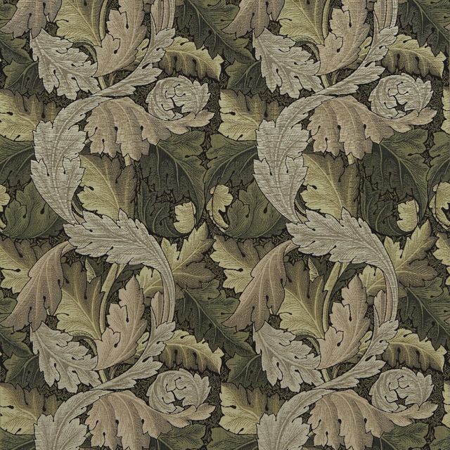 William Morris Archive Weaves Acanthus Tapestry Forest/Hemp