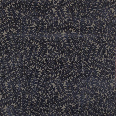 Branch Indigo/Vellum Upholstery Fabric