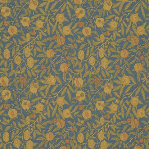 Fruit Blue/Thyme Upholstery Fabric