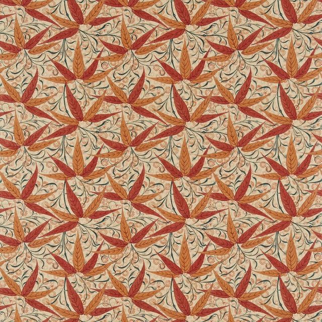 William Morris Archive II Prints Bamboo Russet/Siena