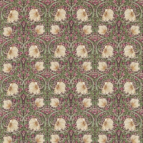 Pimpernel Aubergine/Olive Morris Upholstery Fabric