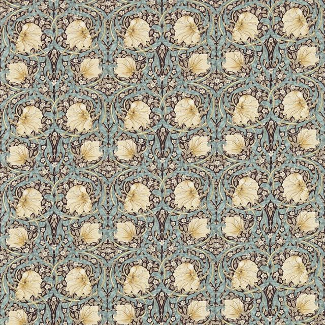 William Morris Archive III Prints Pimpernel Bullrush/Slate Morris