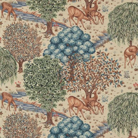 The Brook Tapestry Linen Morris Upholstery Fabric