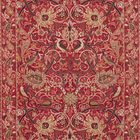Bullerswood Paprika/Gold Upholstery Fabric