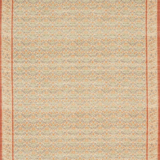 William Morris Morris Archive IV The Collector Fabrics Morris Bellflowers Saffron/Olive
