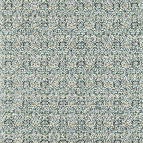 Little Chintz Blue/Fennel Upholstery Fabric