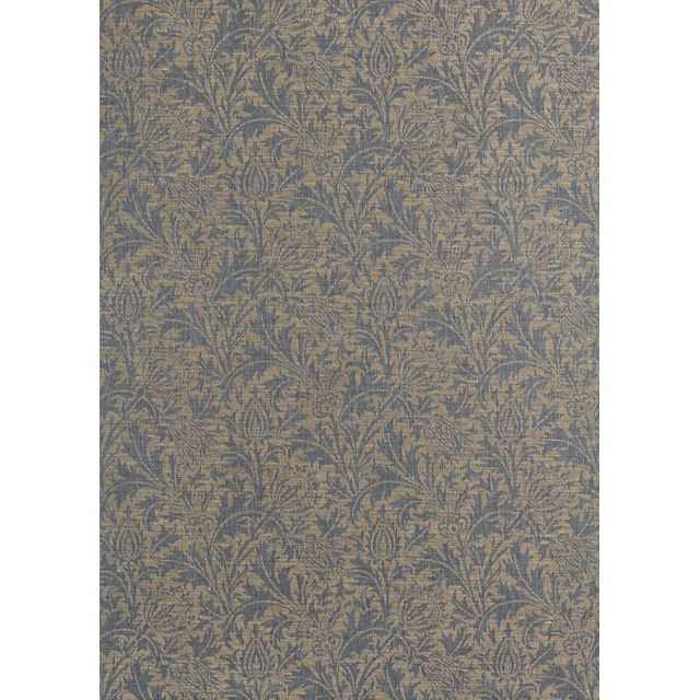 William Morris Morris Archive Lethaby Weaves Fabrics Thistle Weave Slate