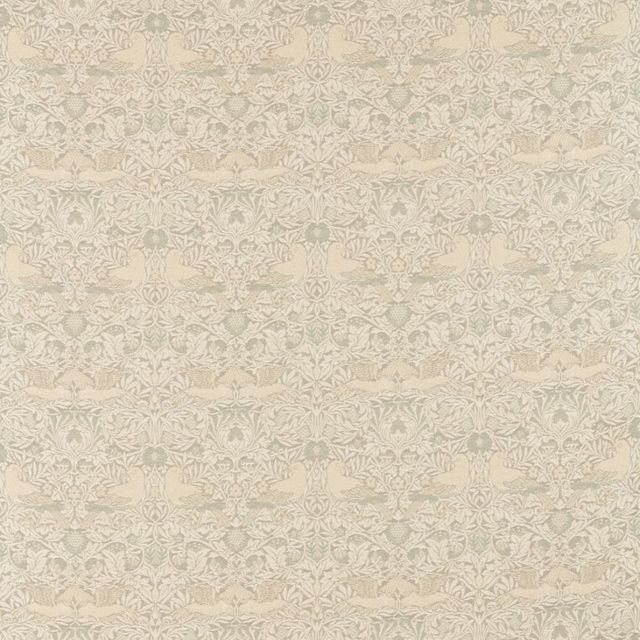 William Morris Morris Archive Lethaby Weaves Fabrics Bird Weave Mineral