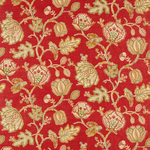 Theodosia Red Upholstery Fabric