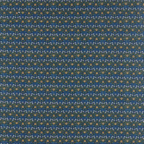 Eye Bright Indigo Upholstery Fabric